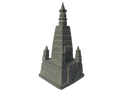 Mahabodhi Mahavihara Temple Stone Statue (Handmade, 7 inches)