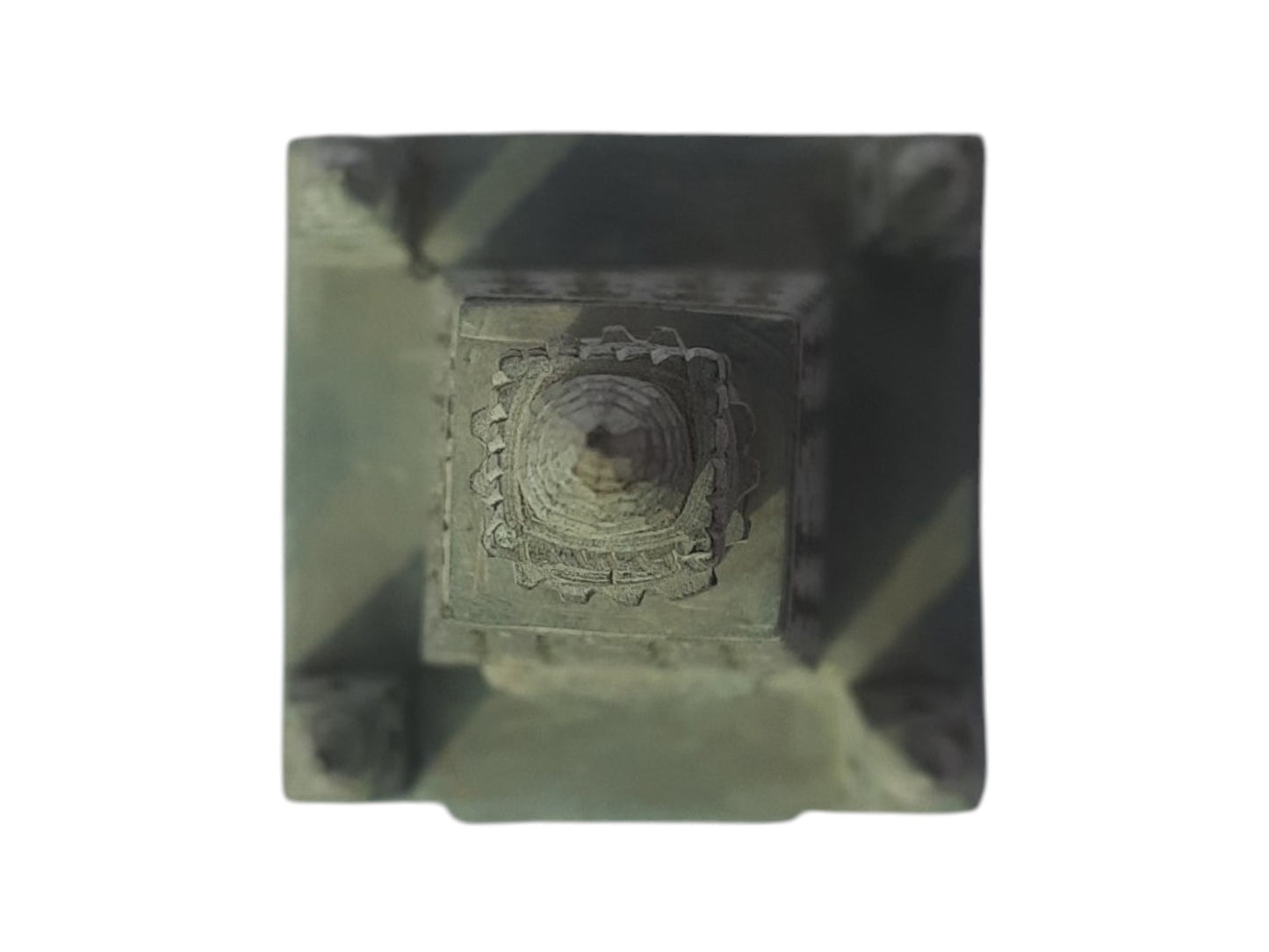 Mahabodhi Mahavihara Temple Stone Statue (Handmade, 7 inches)