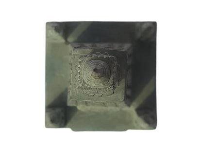 Mahabodhi Mahavihara Temple Stone Statue (Handmade, 7 inches)